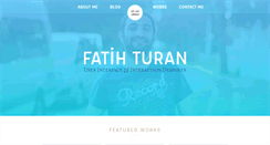 Desktop Screenshot of fatihturan.com